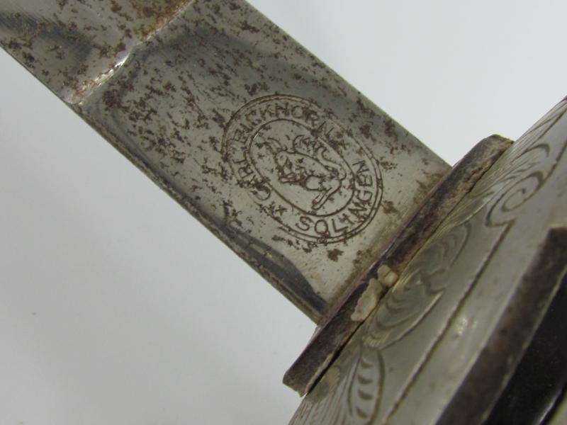 A German-Made Dutch Model 1895 Officers Cavalry Sword