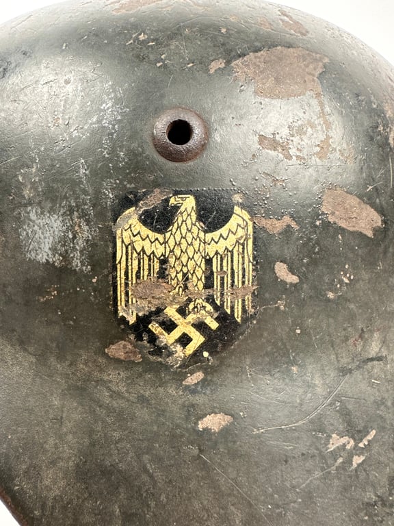 German Wh M35 Singel Decal Helmet