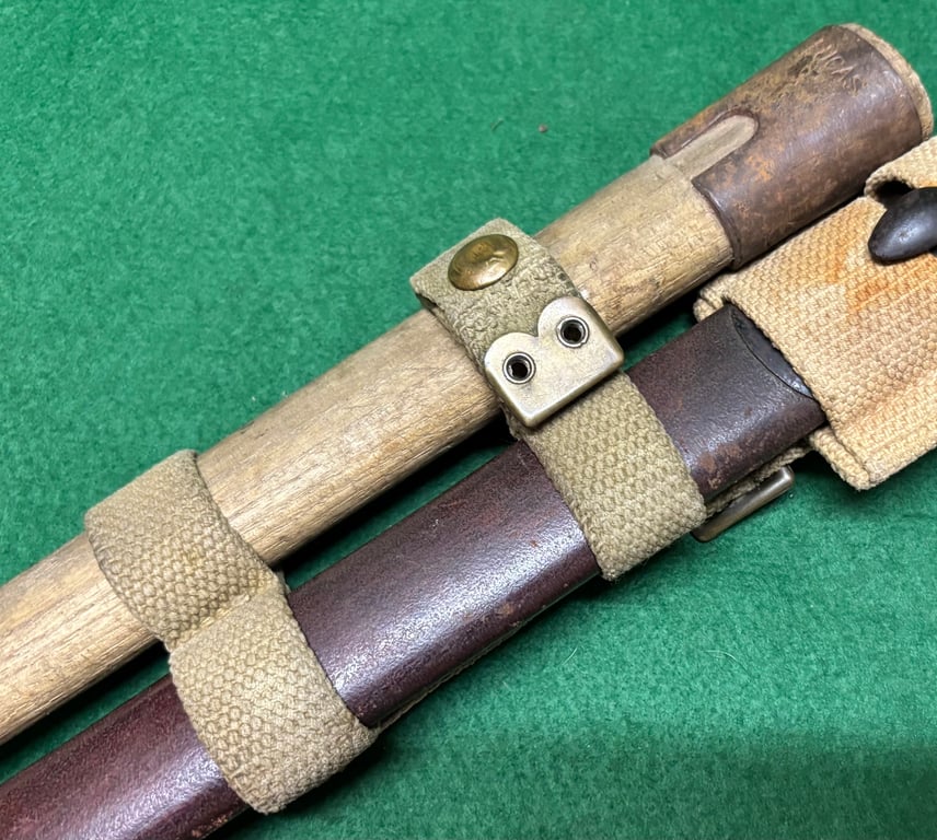 Web Equipment Pattern 1908 -Intrenching Tool Helve Carrier