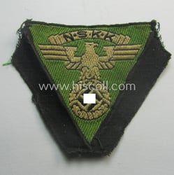 N.S.K.K. (ie. 'National Socialistisches Kraftfahr Korps') side-cap-eagle (ie....