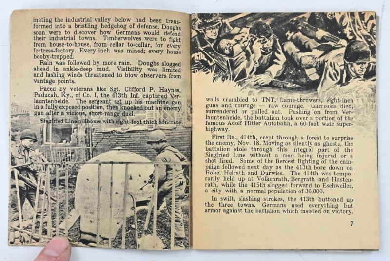 US WW2 104th Infantry Division Booklet