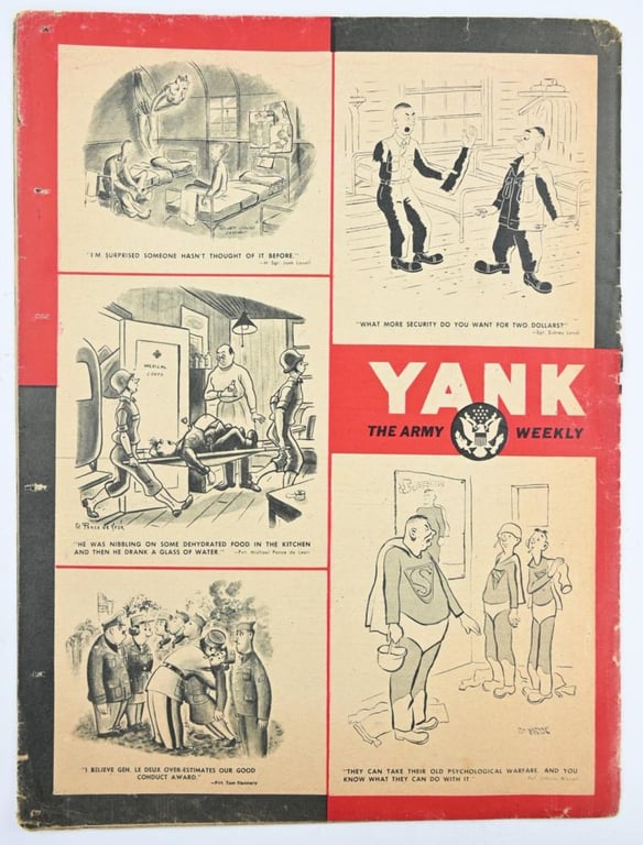 US WW2 Yank Magazine 'British Edition' July 16,1944