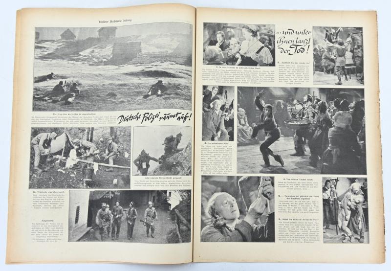 German Berliner Illustrierte Zeitung Newspaper 1942