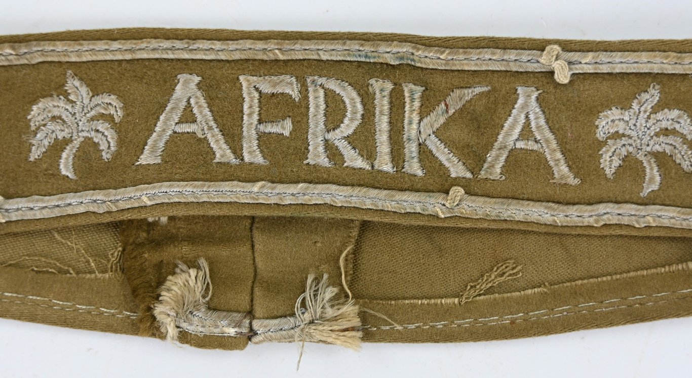 German WH Afrika Campaign Cufftitle