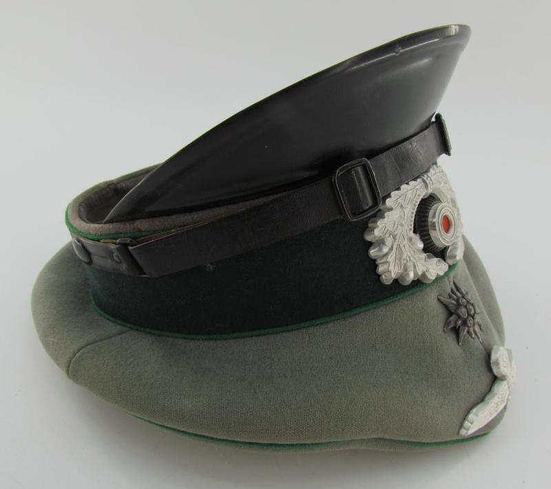 Wehrmacht Gebirgsjäger Enlisted/NCO Visor Cap