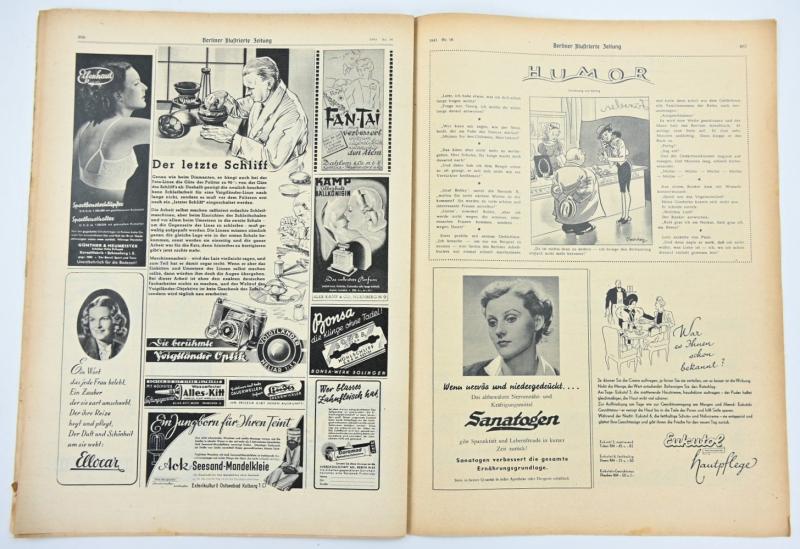 German Berliner Illustrierte Zeitung Newspaper April 1941