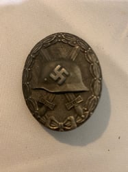 Silver wound badge