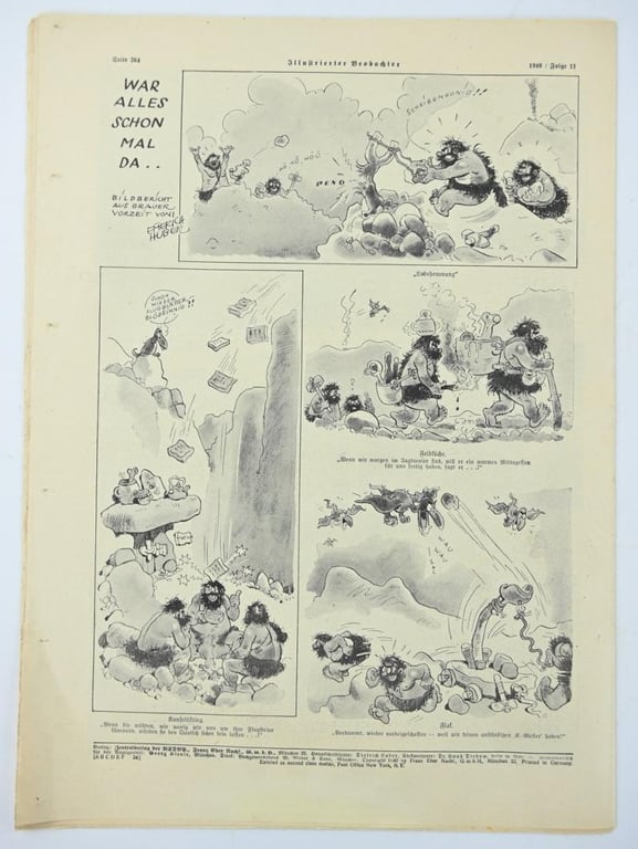 German Third Reich Magazin Illustrierte Beobachter March 1940