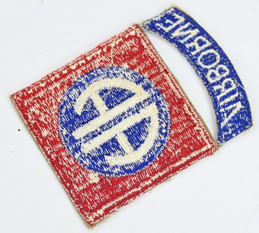 US WW2 82nd Airborne Division Shoulder Patch