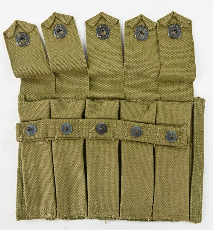 US WW2 Thompson Magazine Pouch 1943