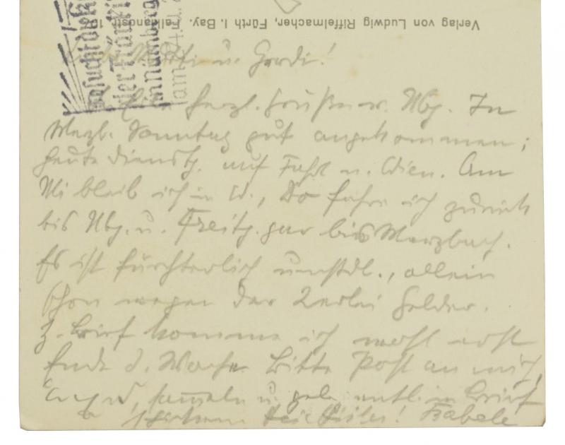 German Postcard Nurnberg
