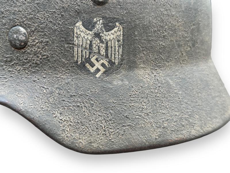 M35 HEER Textured Camouflage Helmet