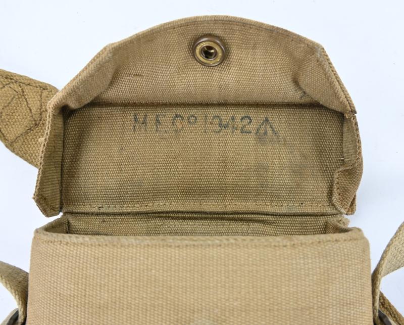 British WW2 Binoculair Case & Carrying Strap 1942