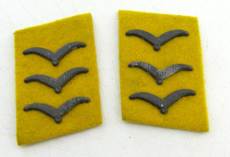 Luftwaffe Flight/FJ 'Obergefreiter ' Collar Tabs