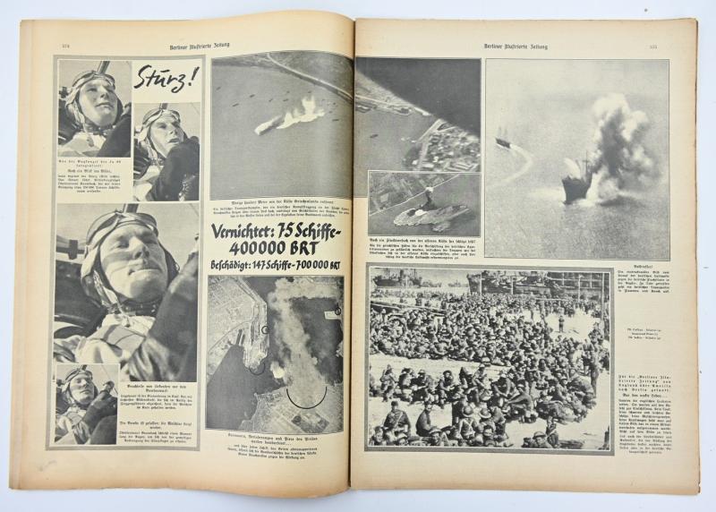 German Berliner Illustrierte Zeitung Newspaper May 1941