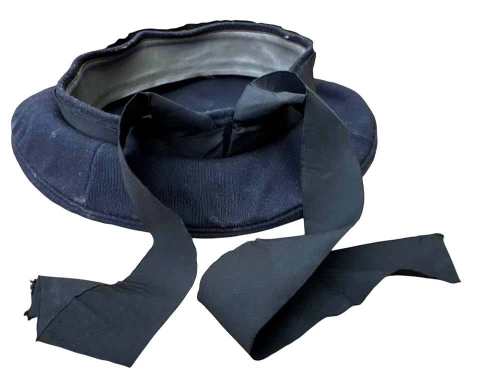 Kriegsmarine Tellermütze (Donald Duck Cap) RB Numbered and dated 1943