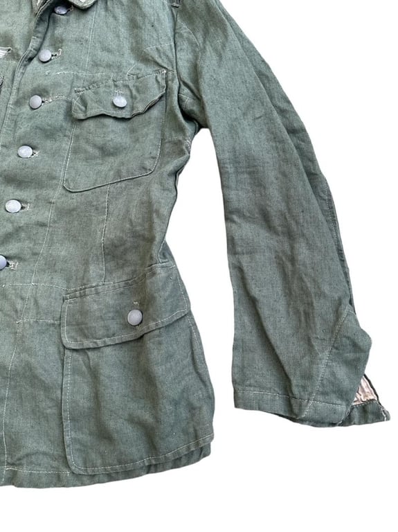 Wehrmacht ( Heer ) ‘Drillich’ (HBT) M43 Field Blouse (Feldbluse)...Mint.