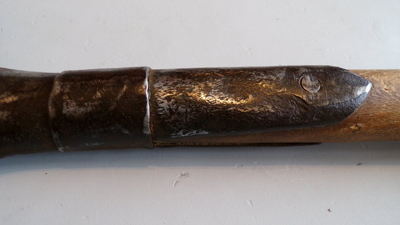 Luftwaffe "76 L.F." Unit-Marked Field Shovel