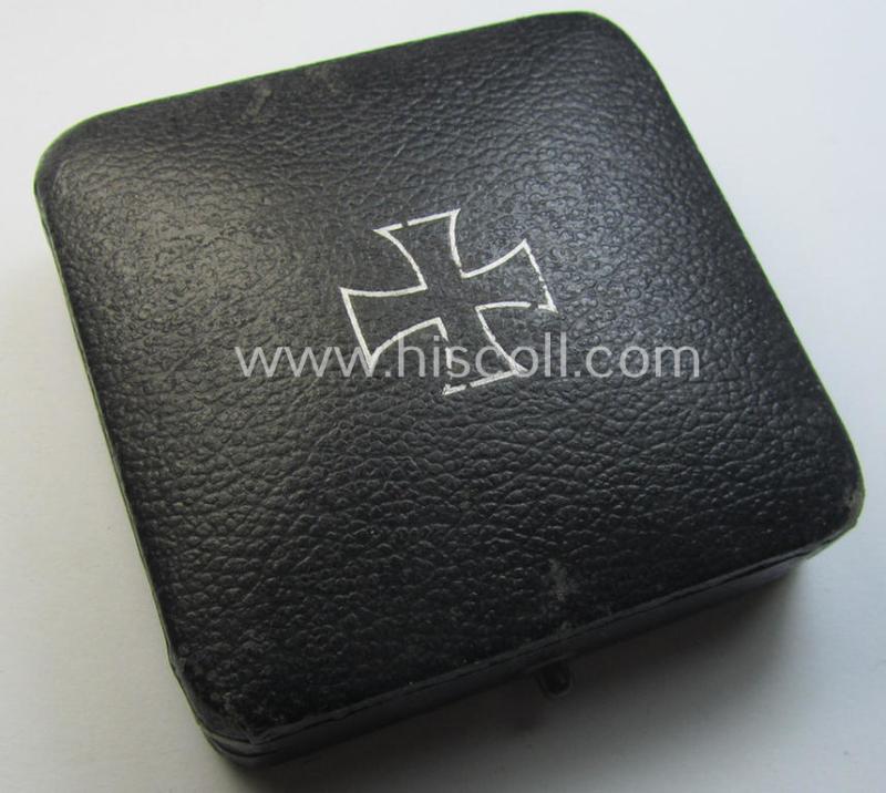 'Eisernes Kreuz 1. Klasse' (ie. Iron Cross 1st class) being an (I deem) early-war-period-produced (albeit non-maker-marked) example by 'K&Q' that comes complete in its specific etui