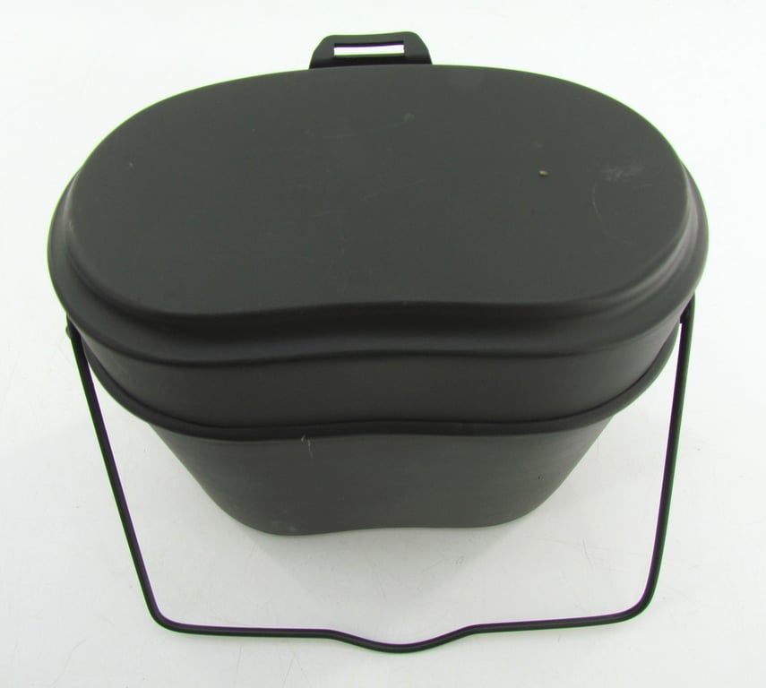 Wehrmacht M31 mess kit (“Kochgeschirr”) with factory “Ritter Aluminium” wrapping paper
