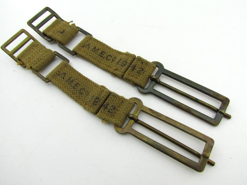 British WWII Equipment Straps