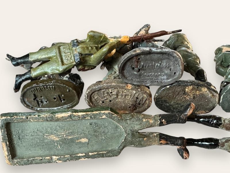8x German WWII Toy Soldiers