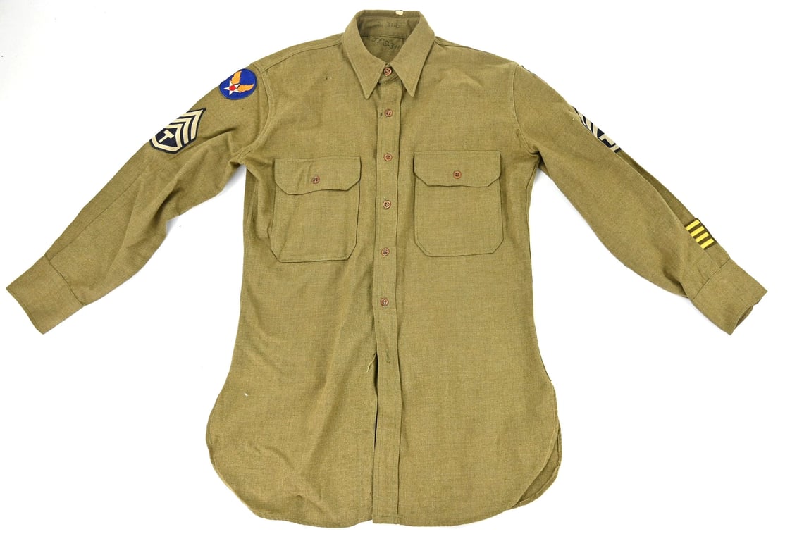USAAF WW2 CBI Uniform Grouping 'Sgt.  John F. Schuhart'