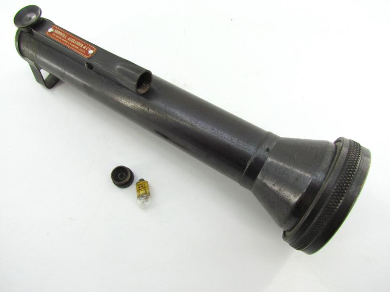 British WWII  Morse Code signalling torch ( Flashlight )