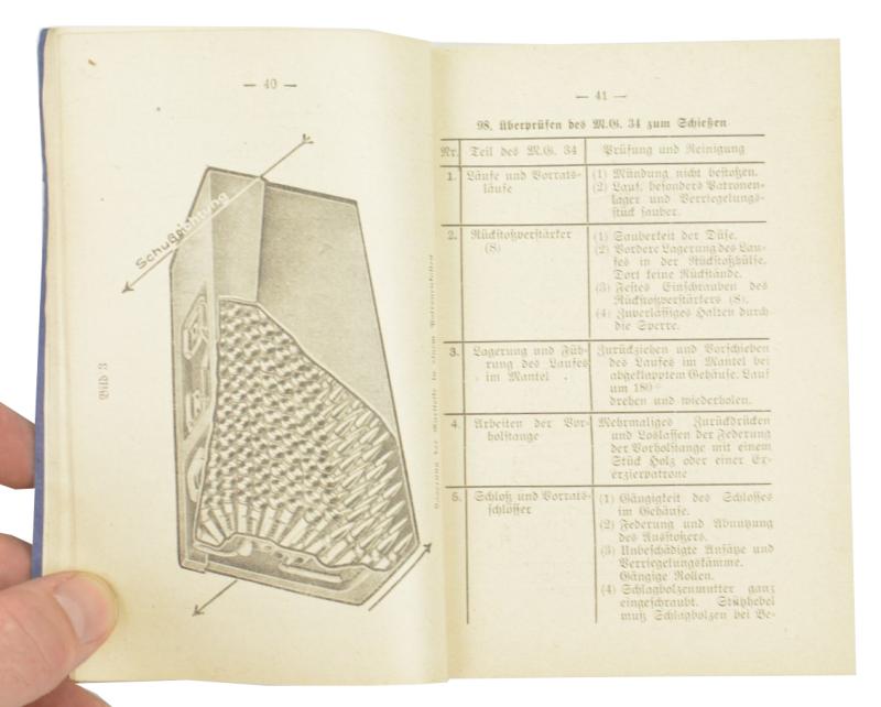 German WH Book 'Infantry Regulations' Part 2a