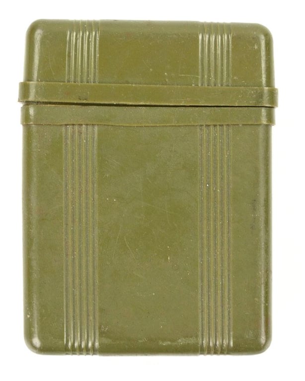 US WW2 Army Cigaret Package Holder