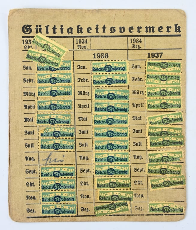 German NSKK Memberpass