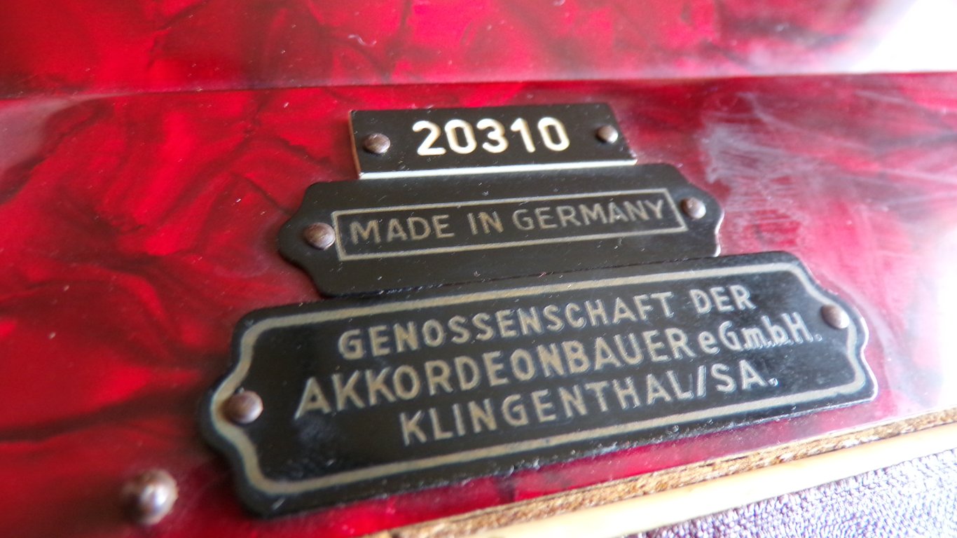 WWII German 'Monika' Accordion