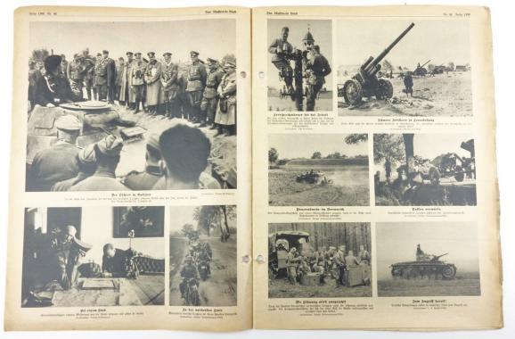 German Newspaper "Frankfurter Illustrierte" 30 September 1939