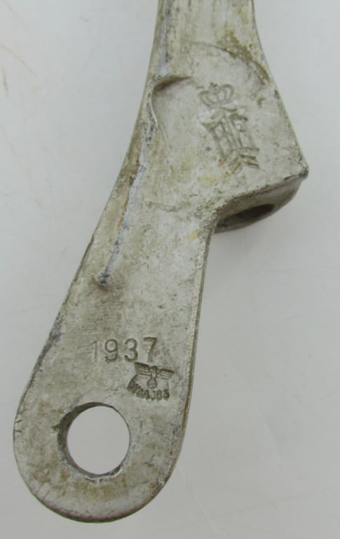 Wehrmacht Field Telephone Cable Tension Hook (Abspannhaken), dated 1937.