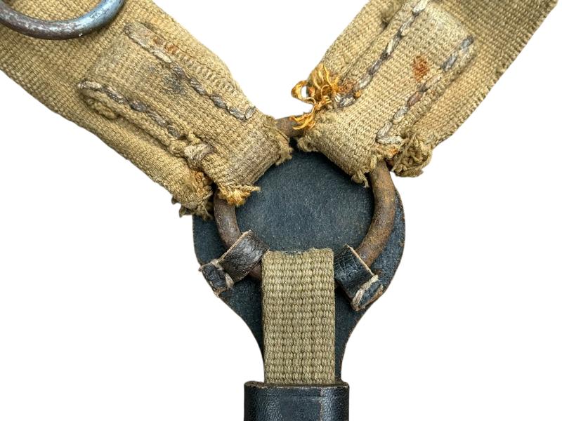 German WWII Webbing Y-Straps -1941-