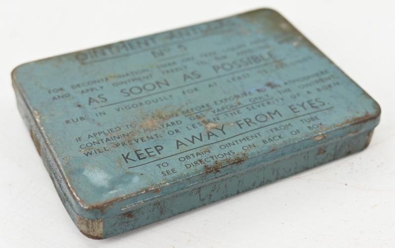 British WW2 Anti-gas Ointment No.5
