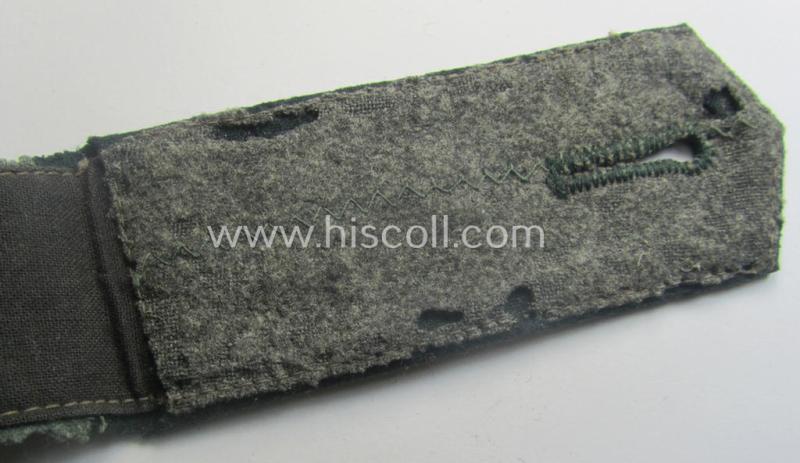 Single, WH (Heeres) EM-type 'cyphered' shoulderstrap: 'Soldat des Artillerie-Regiments 40'