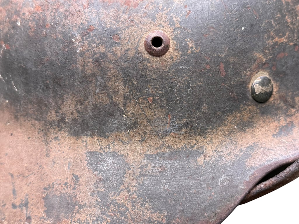 WH Heer Camouflaged M35 Helmet