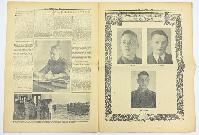 Dutch SS Magazine 'De Zwarte Soldaat' 1942