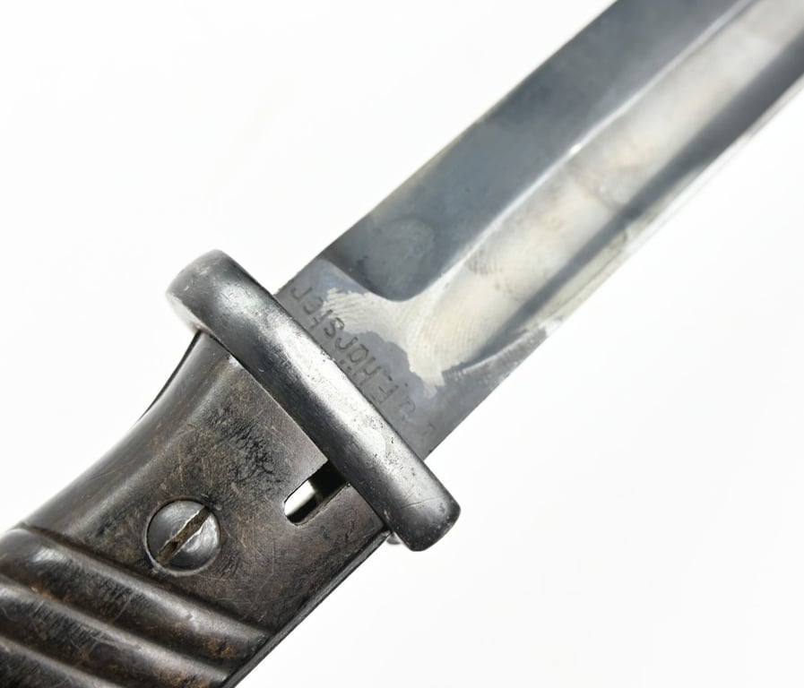 German WH K98 Mauser Bayonet with Frog E. & F. Hörster & Co., Solingen.