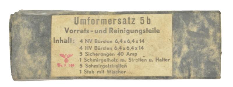German WH Radio Spare part box 5b