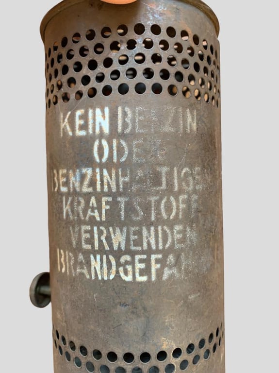 German WWII Vehicle Heater/Stove -1943-