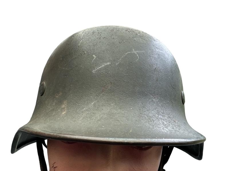 Wehrmacht Q64 DD M40 Police helmet