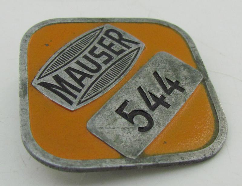 Mausser Factory workers Badge