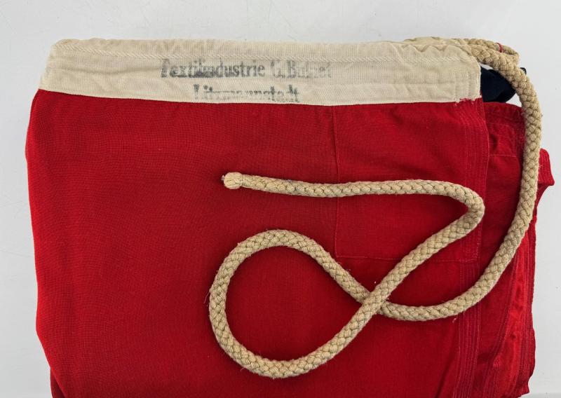 Battle flag ‘Kriegsflagge’ 150×250 by "Textilindustrie G. Bukiet Litzmannstadt"