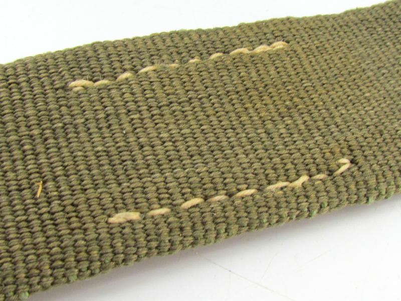 Wehrmacht tropical ‘green’ webbing belt 1943 ( Mint )
