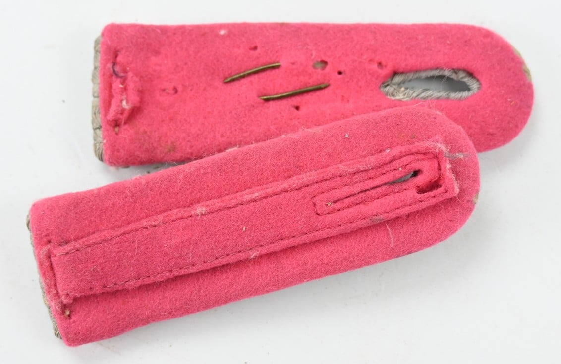 German WH Panzer Officer's Shoulderboard Set