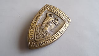1955 Hannover Heimkehrer-Deutschlandtreffen Badge