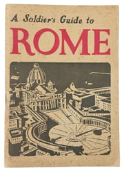 US WW2 Soldiers Guide to Rome