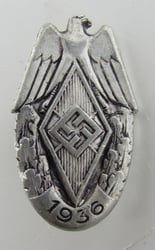 Hitler Youth (HJ) Siegernadel 1936